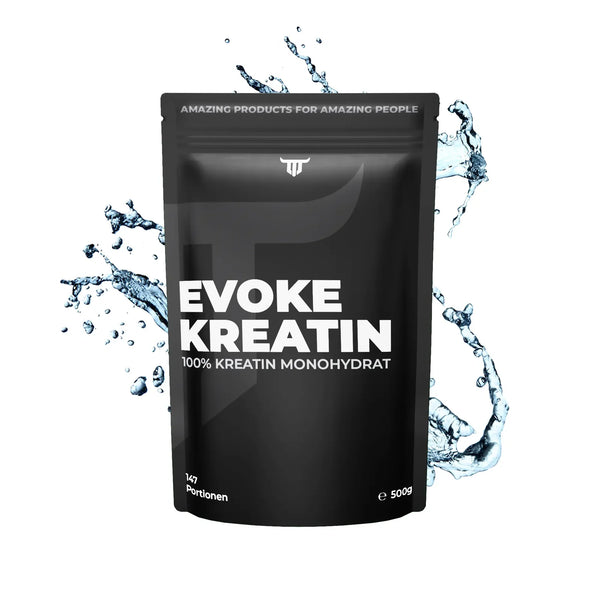 EVOKE Kreatin - 100% Kreatine Monohydrate - 500g