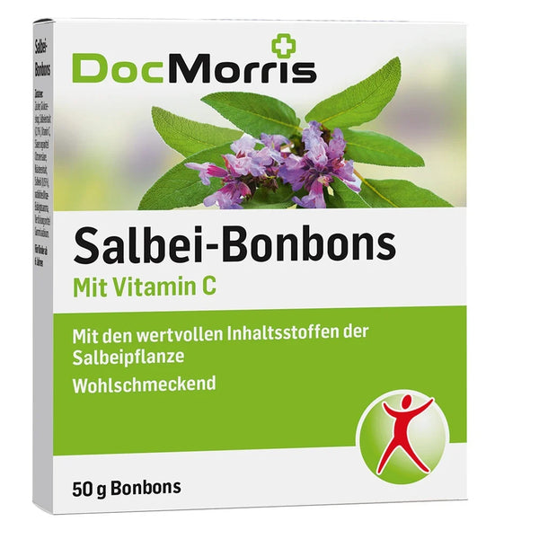 DocMorris - Salbei- Bonbons mit Vitamin C 50g