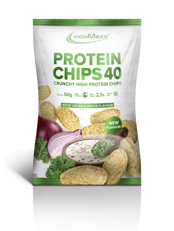 IronMaxx - Crunchy High Protein Chips40 50g