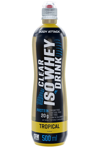 Body Attack - Clear IsoWhey Drink, 500ml inkl. Pfand