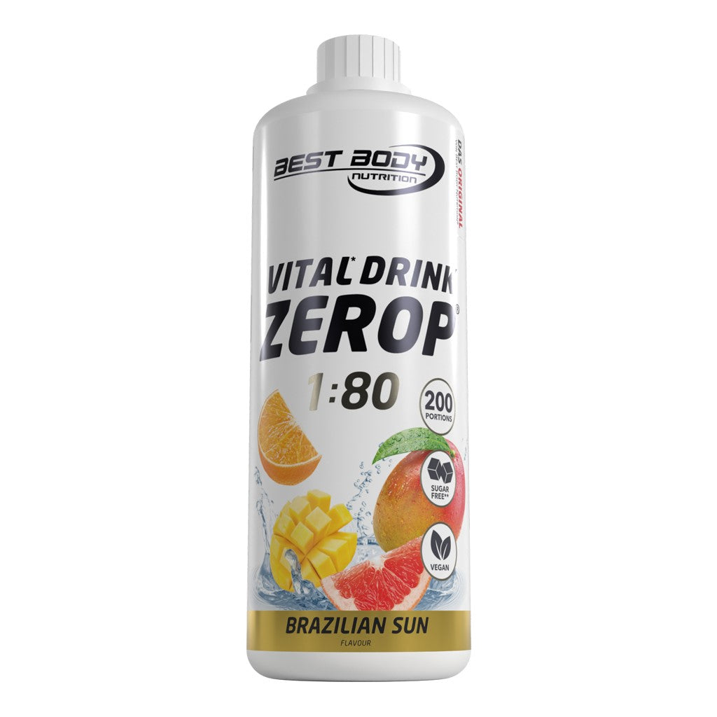 Best Body Nutrition - Vital Drink Zerop - 1000 ml Flasche