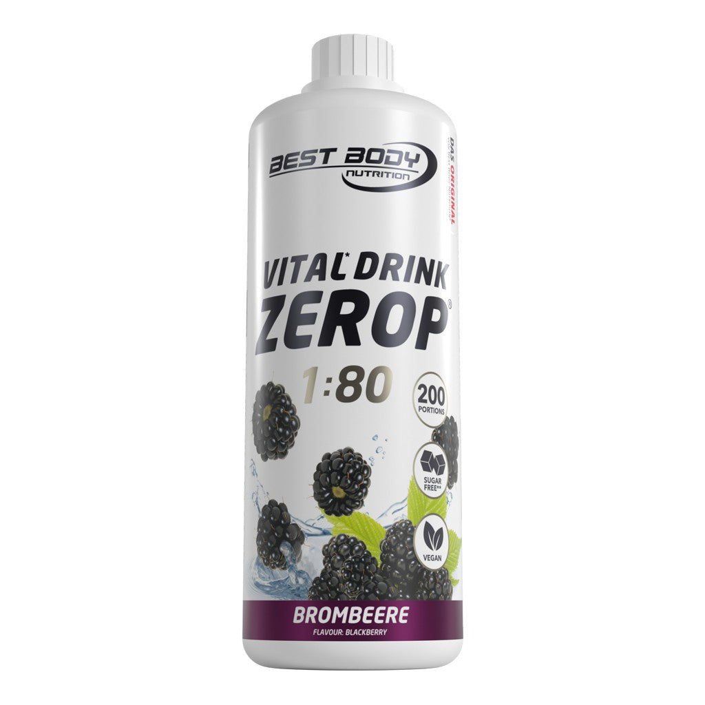 Best Body Nutrition - Vital Drink Zerop - 1000 ml Flasche