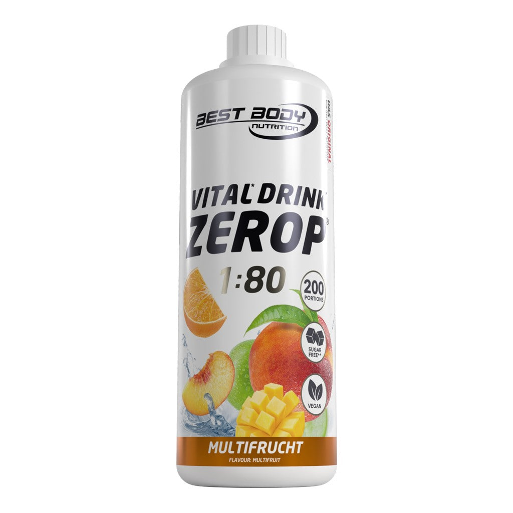Best Body Nutrition - Vital Drink Zerop - 1000 ml Flasche