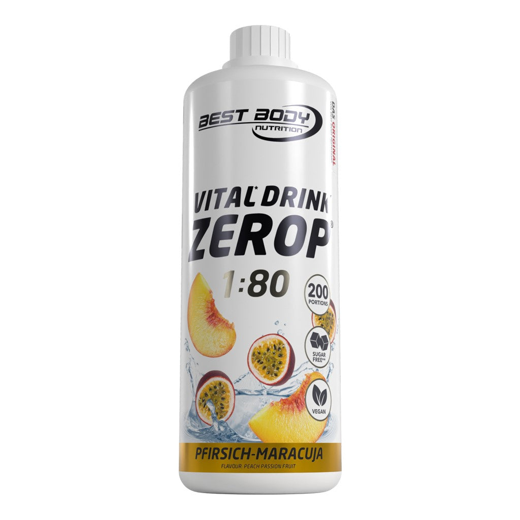 Best Body Nutrition - Vital Drink Zerop - 1000 ml Flasche