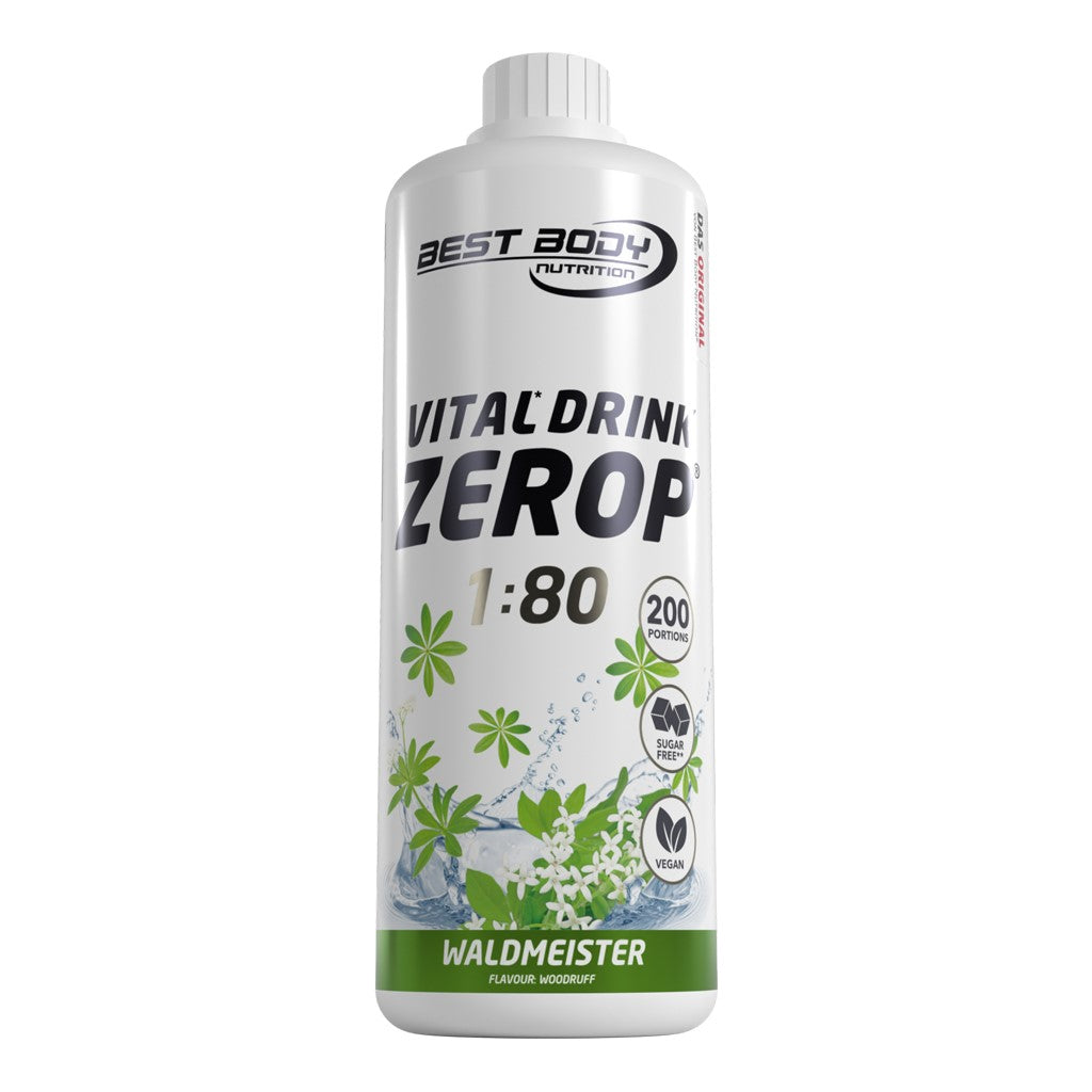 Best Body Nutrition - Vital Drink Zerop - 1000 ml Flasche