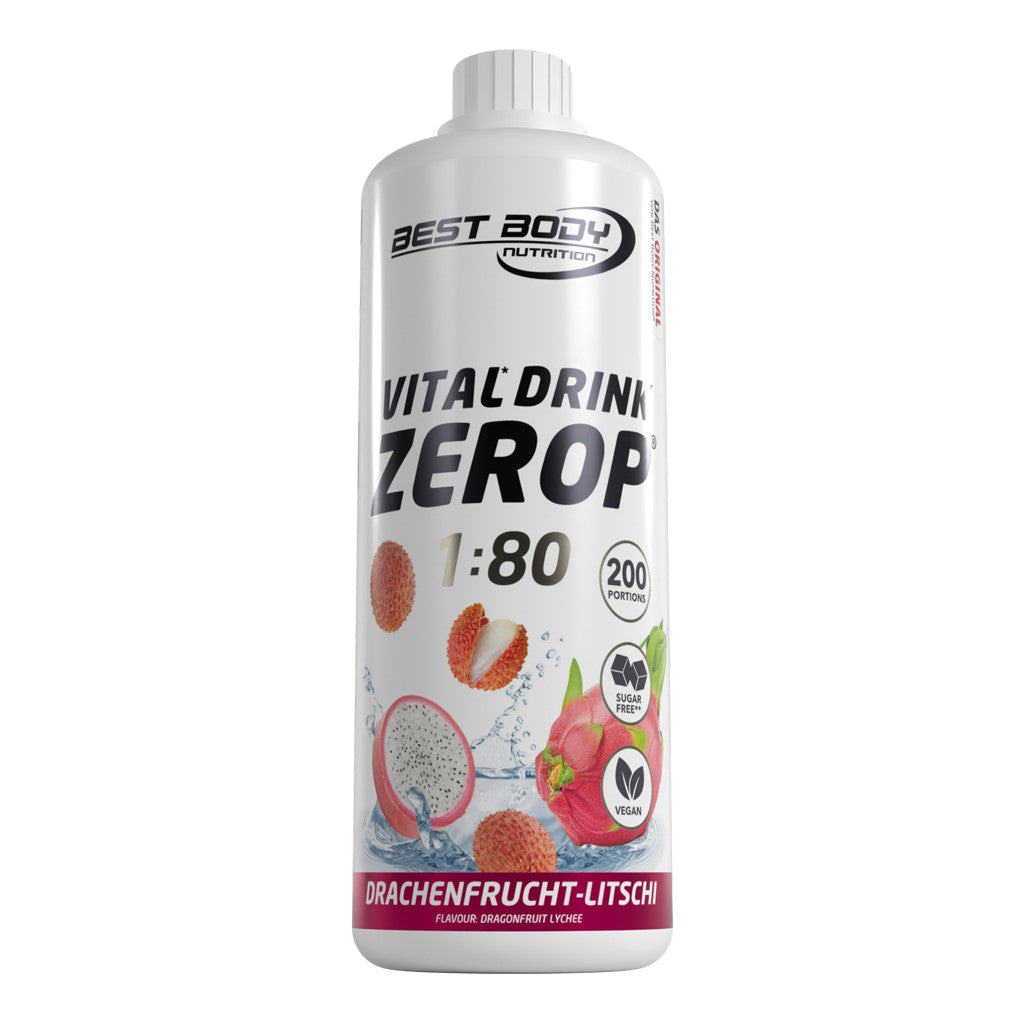 Best Body Nutrition - Vital Drink Zerop - 1000 ml Flasche
