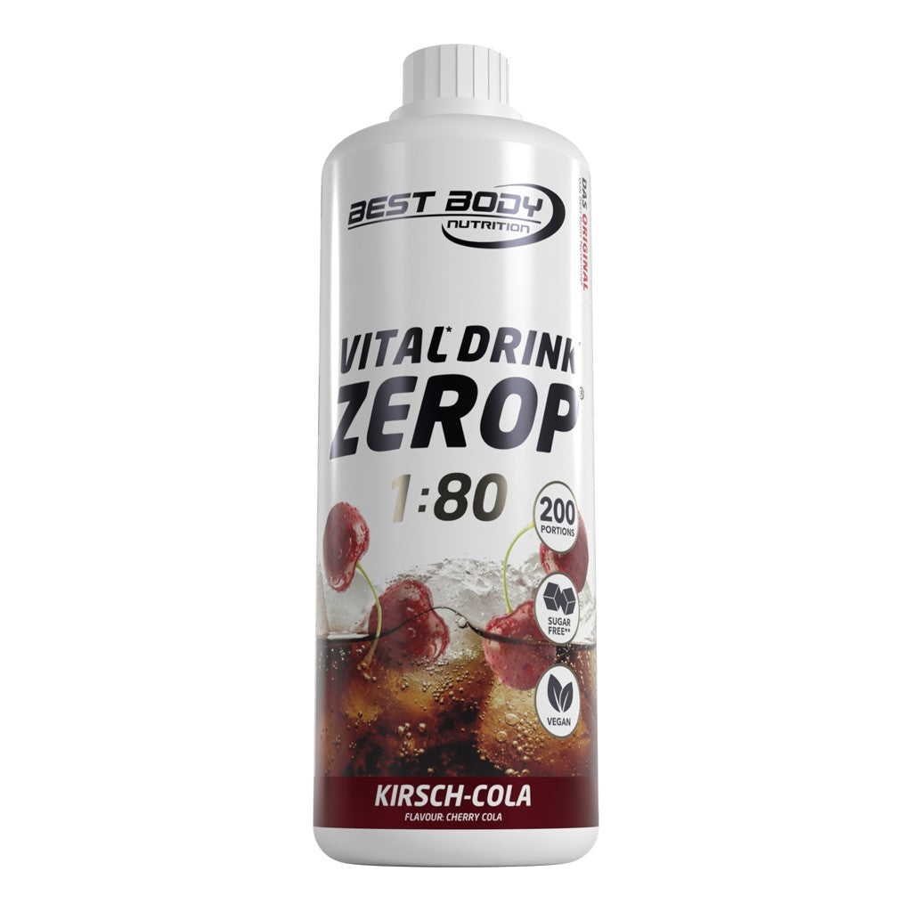 Best Body Nutrition - Vital Drink Zerop - 1000 ml Flasche