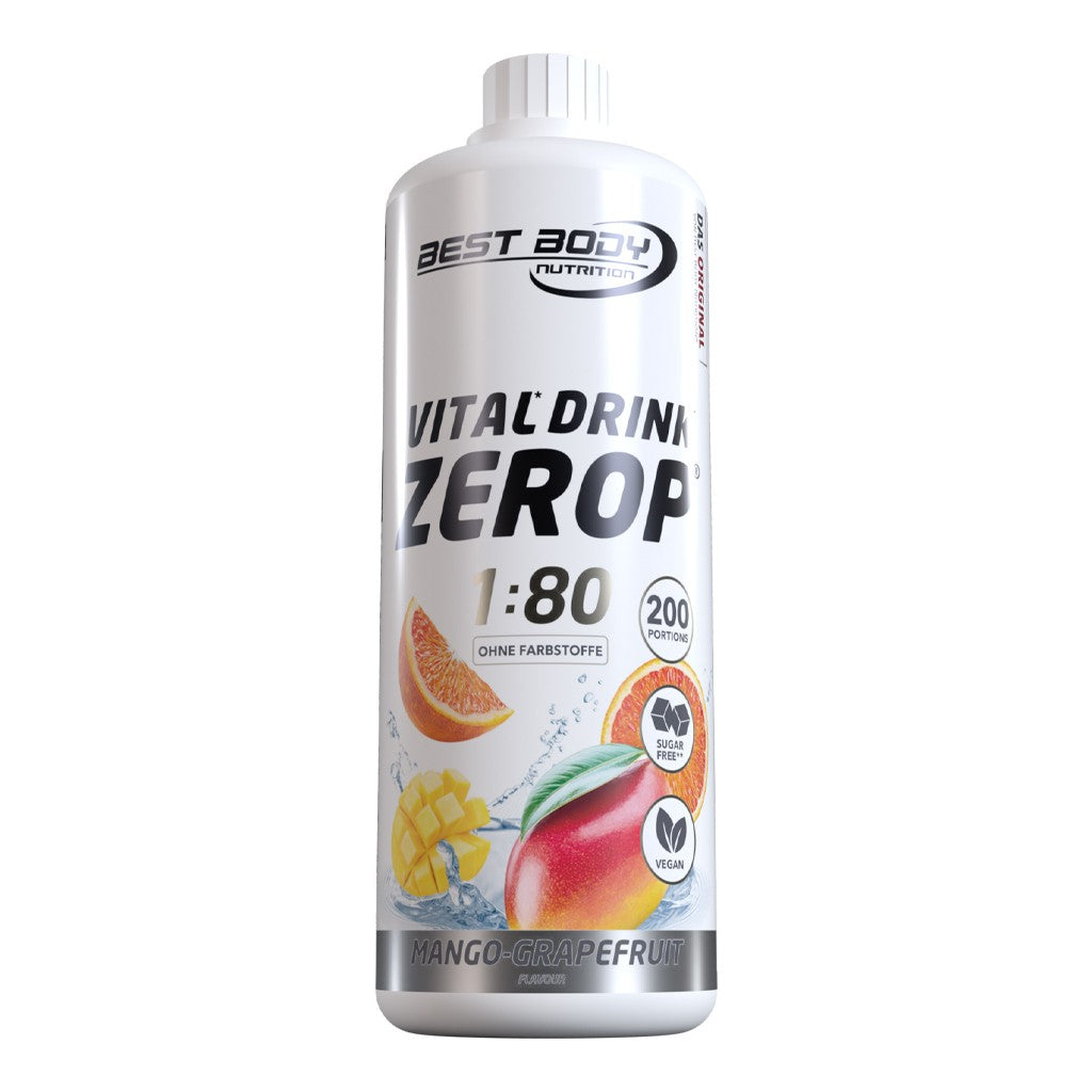 Best Body Nutrition - Vital Drink Zerop - 1000 ml Flasche