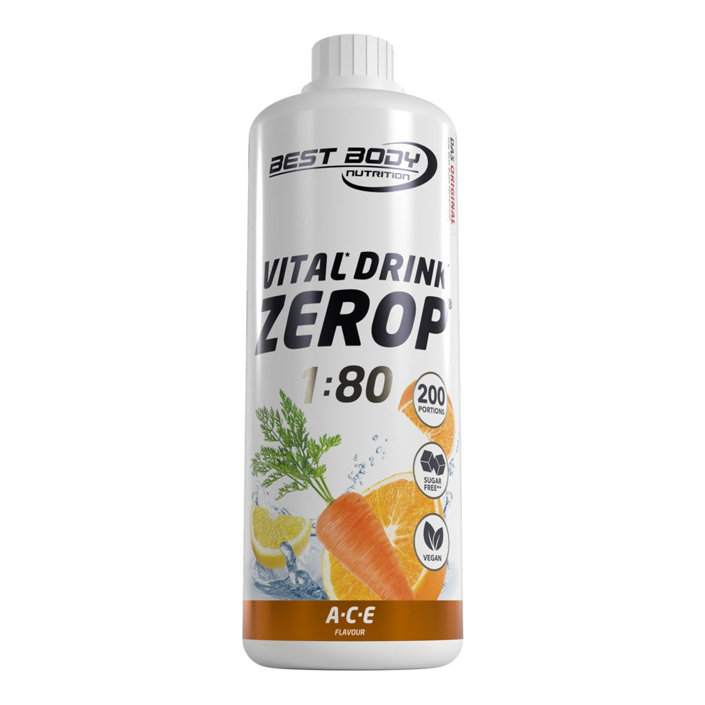 Best Body Nutrition - Vital Drink Zerop - 1000 ml Flasche