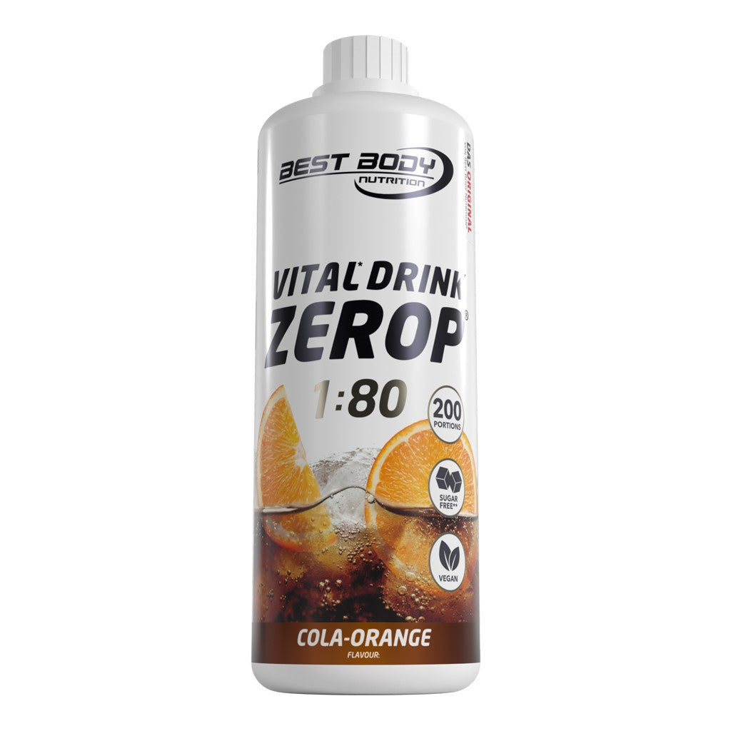 Best Body Nutrition - Vital Drink Zerop - 1000 ml Flasche