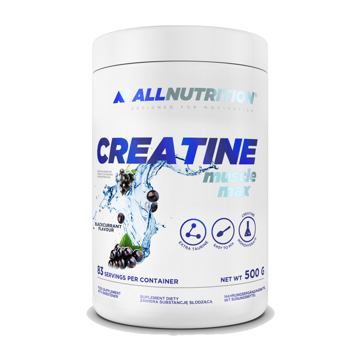 AllNutrition - Creatine Muscle Max - 500g Dose