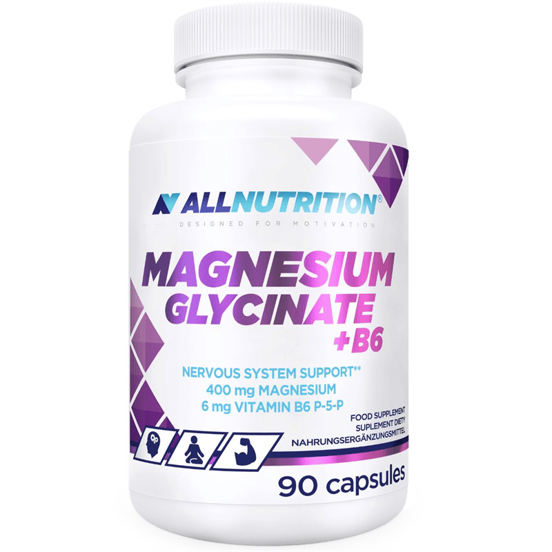 AllNutrition - Magnesium Glycinate +B6 - 90 Kapseln