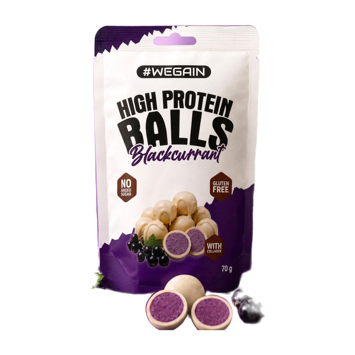 #WEGAIN High Protein Balls Blackcurrant