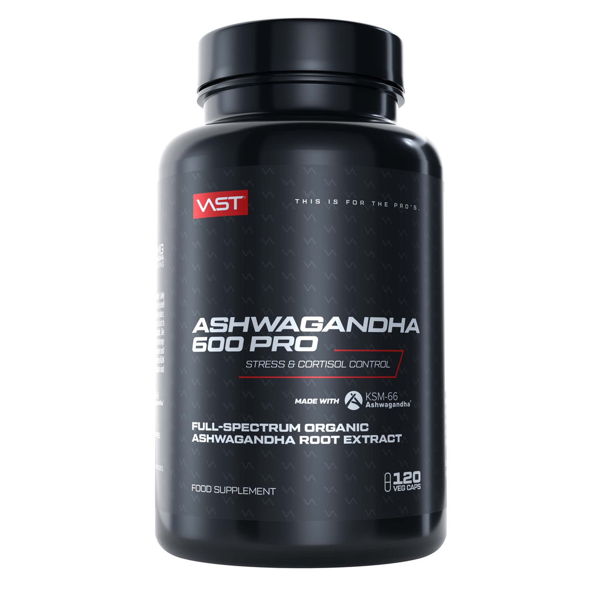 VAST - Ashwagandha 600 PRO - 120 Kapseln