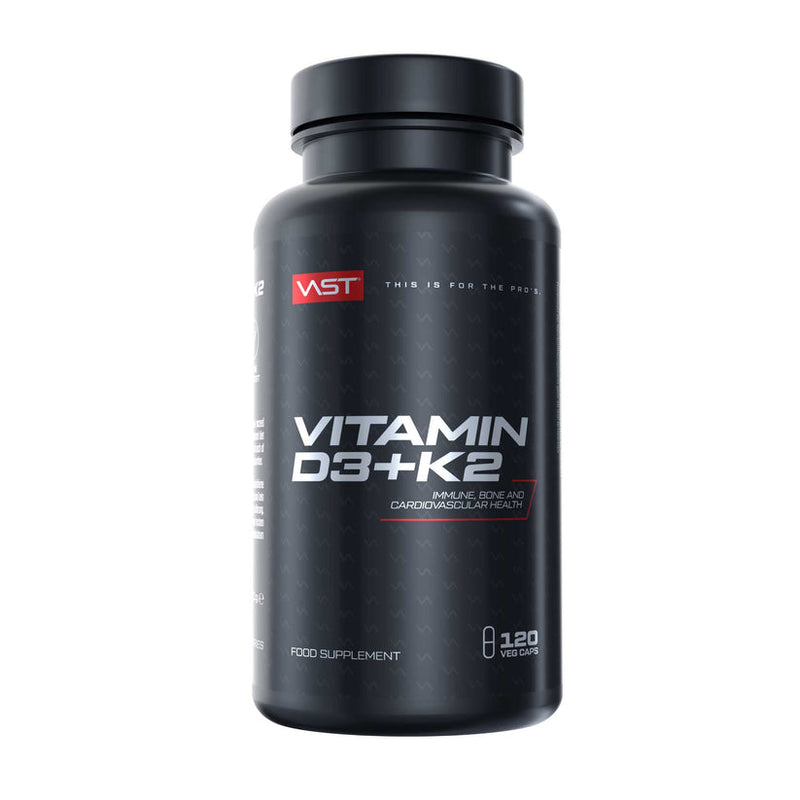 VAST - Vitamin D3 + K2 - 120 Kapseln