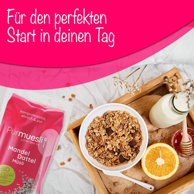 Purmuesli - Bio Müsli in verschiedenen Sorten - 350g-400g