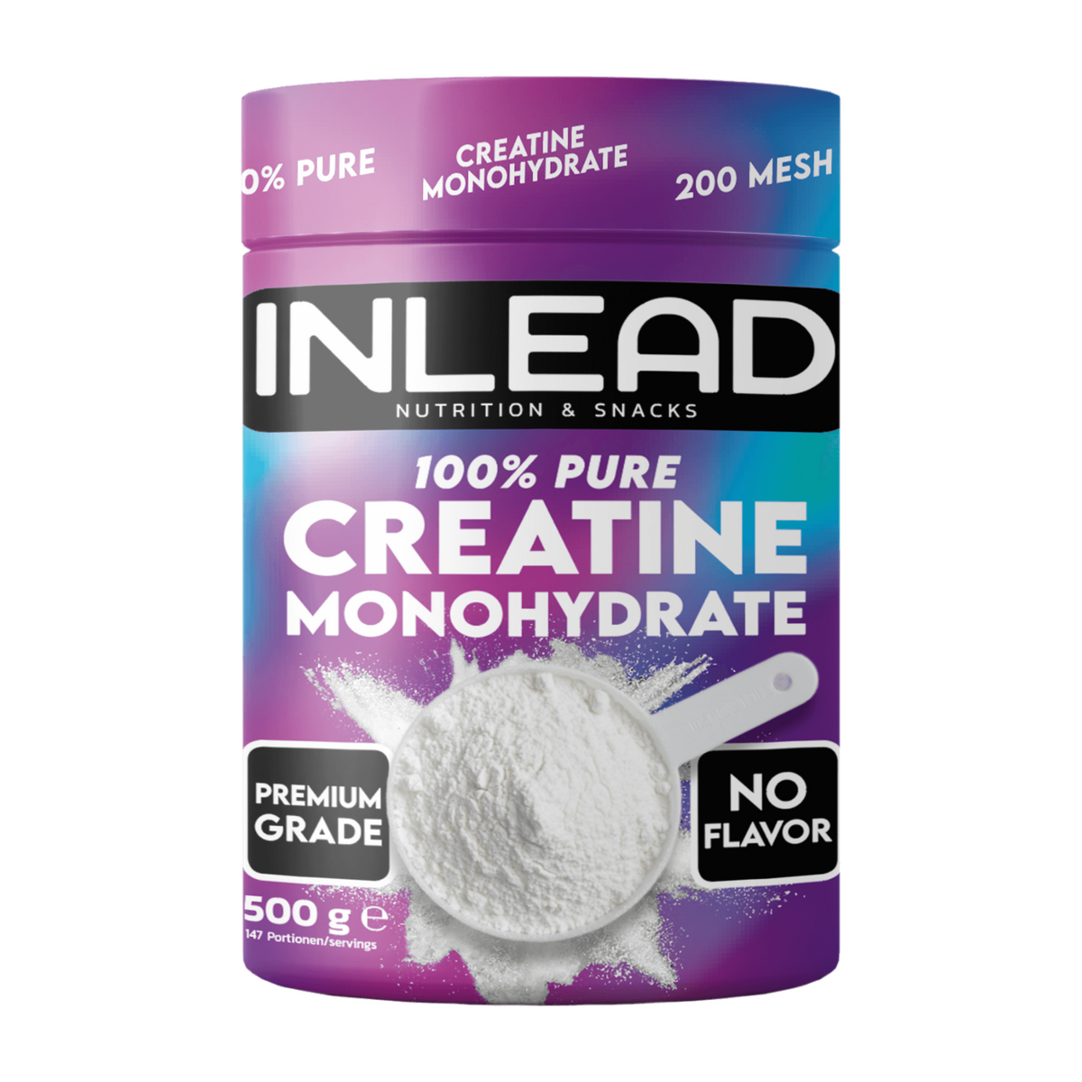 Inlead - Creatine Monohydrate - 500g Dose