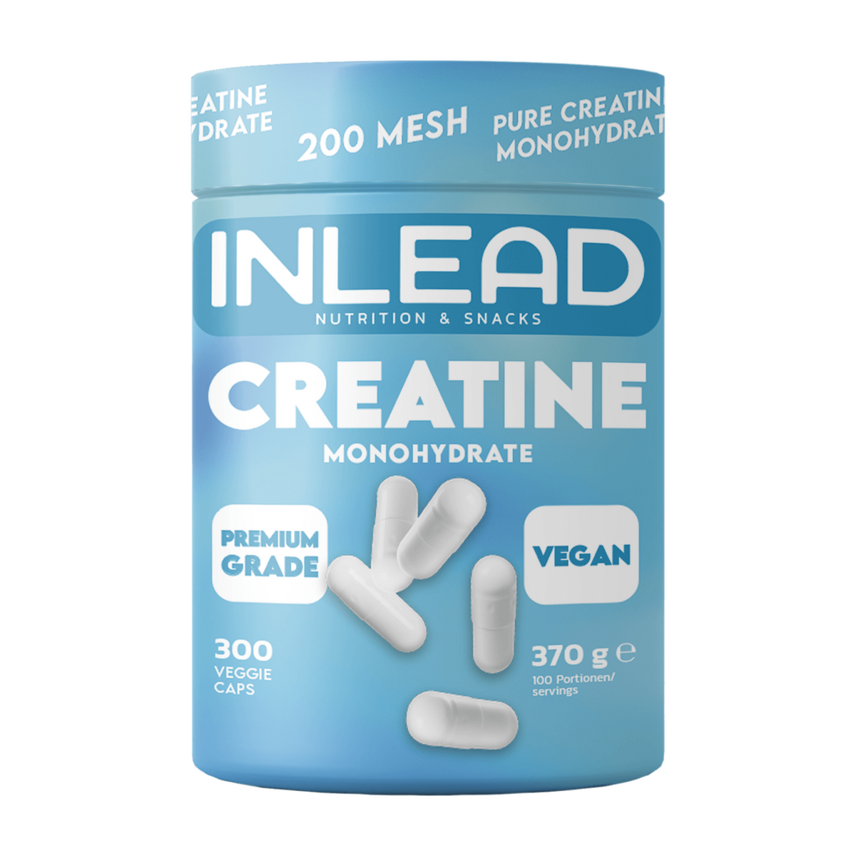 Inlead - Creatine Monohydrate - 300 Kapseln