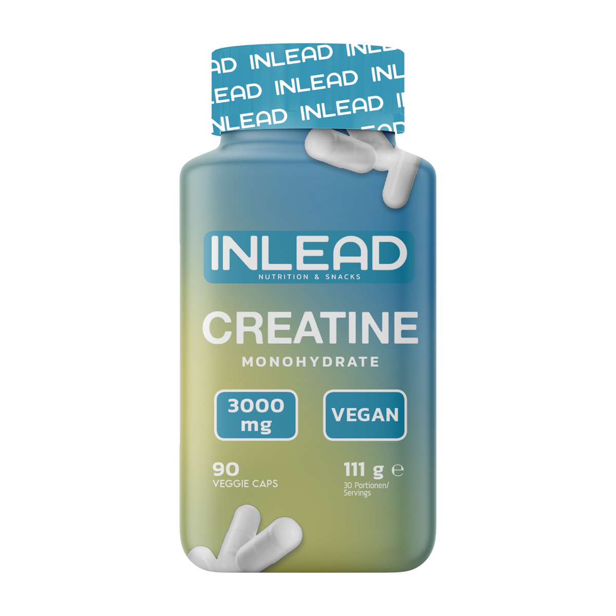 Inlead - Creatine Monohydrate - 90 Kapseln