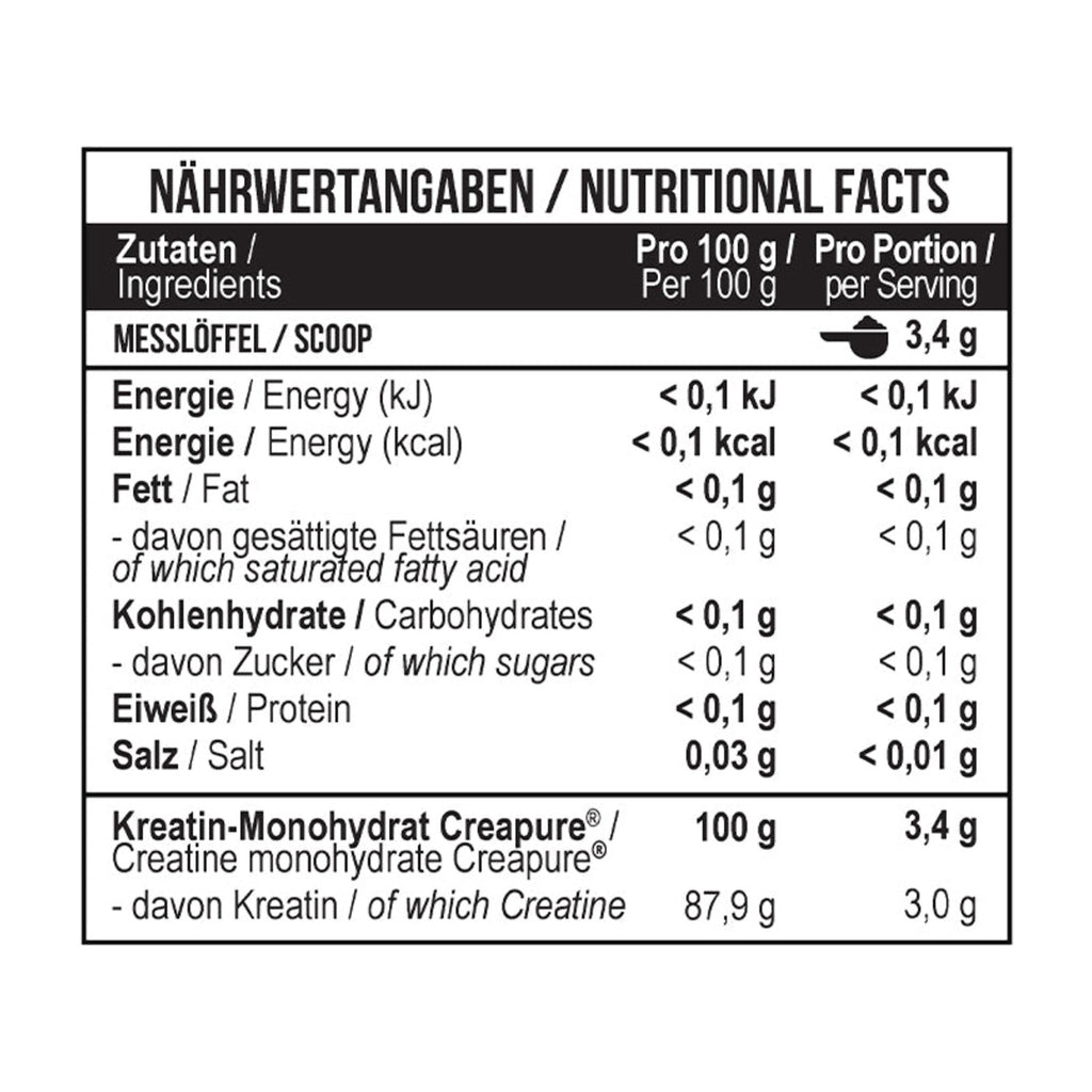 MST Nutrition - Creatine Pro Creapure - 300g Dose
