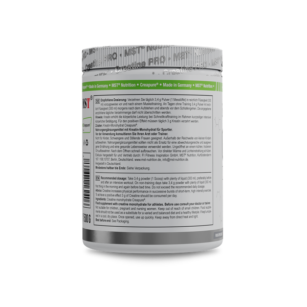 MST Nutrition - Creatine Pro Creapure - 500g