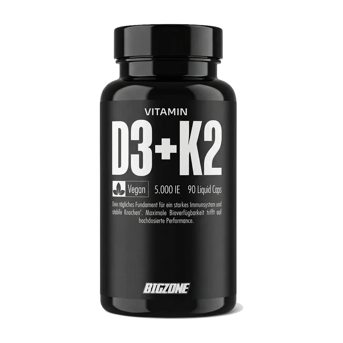 Big Zone - Vitamin D3+ K2 5.000I.E 90 Kapseln