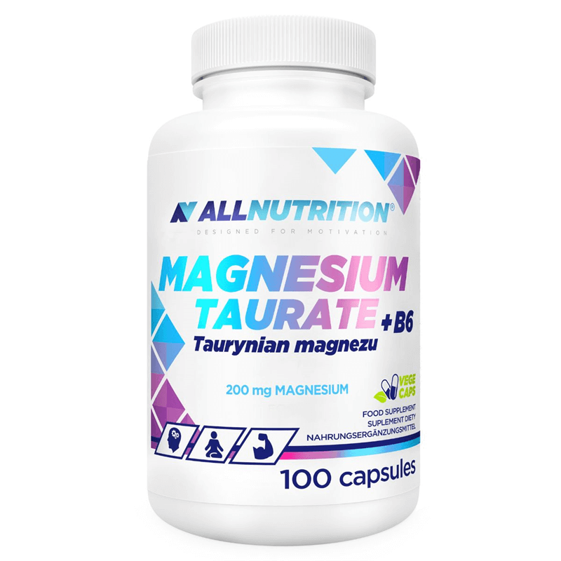 AllNutrition - Magnesium Taurate +B6 - 100 Kapseln