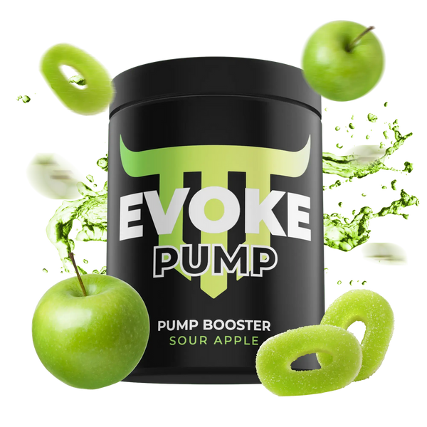 Evoke - Pump Booster - Sour Apple - 360g