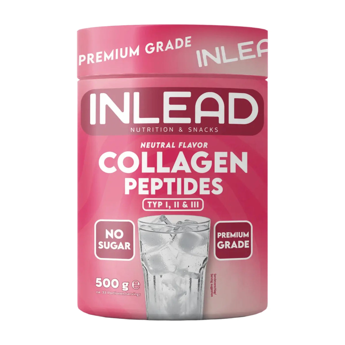 Inlead - Collagen Peptides - 500g