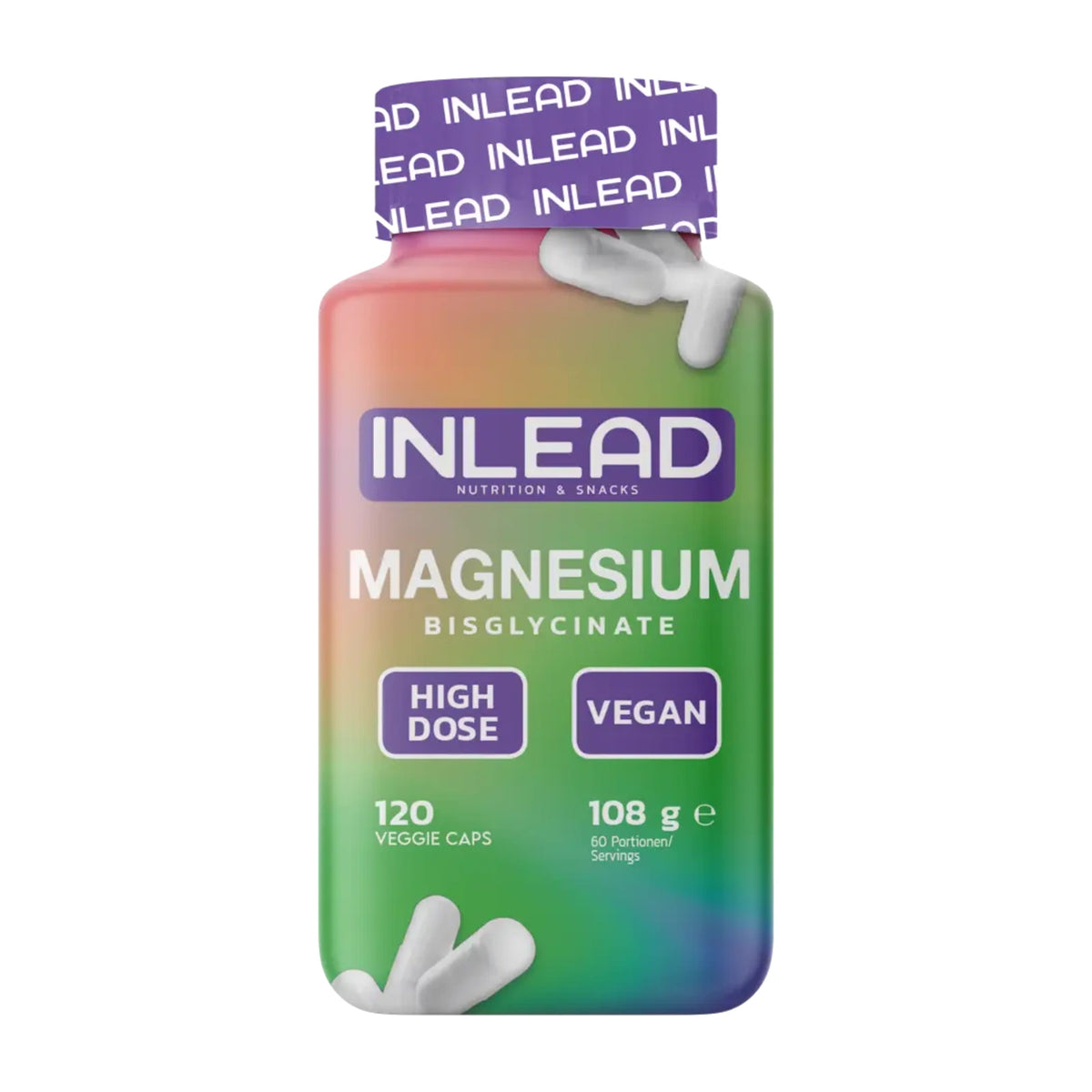 Inlead - Magnesium Bisglycinate - 120 Caps
