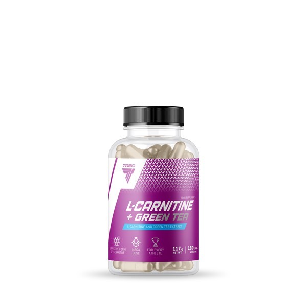 TREC Nutrition - L-Carnitine + Green Tea - 180 Kapseln