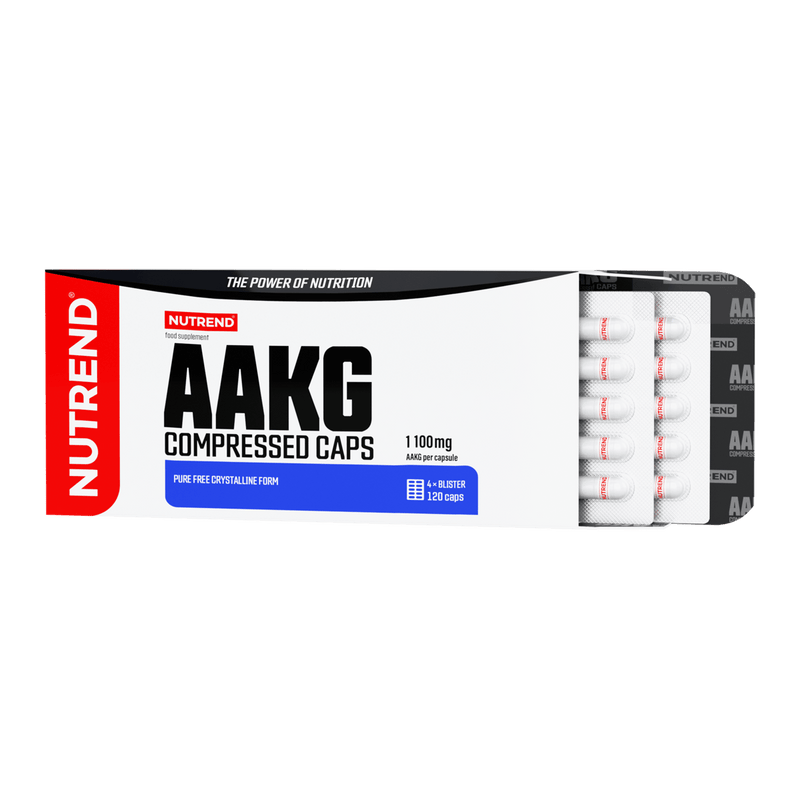 NUTREND - AAKG Compressed Caps - 120 Kapseln