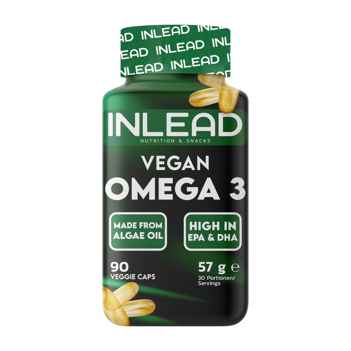 Inlead - Vegan Omega-3 - 90 Kapseln