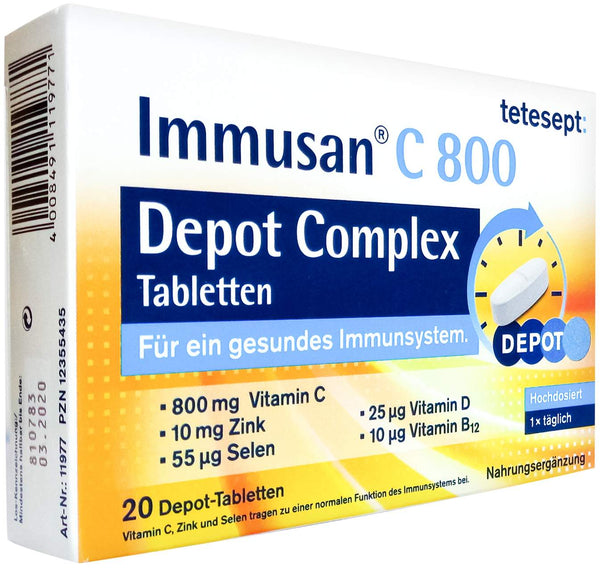 tetesept: Immusan C 800 - 20 Depot Tabletten