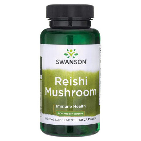 Swanson - Reishi Mushroom 600mg - 60 Kapseln