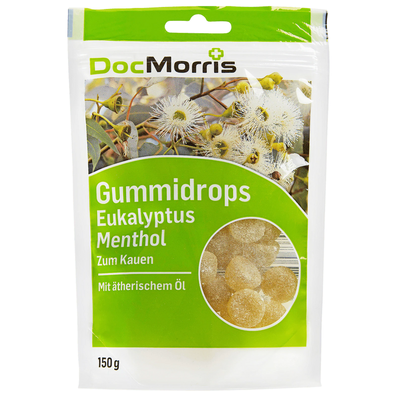 DocMorris - Gummidrops Eukalyptus, Menthol 150g