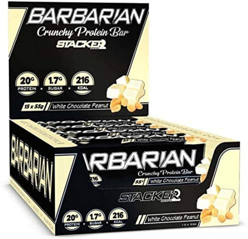 Stacker2 - Barbarian Crunchy Protein Bar 15x 55g