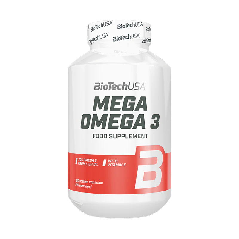 BioTechUSA Mega Omega 3 180 Softgel Kapseln