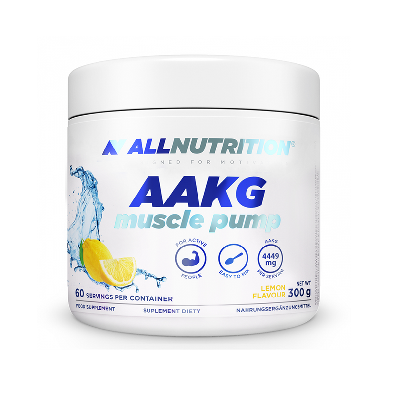 AllNutrition - AAKG Muscle Pump - 300g Dose - Lemon