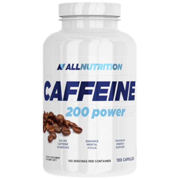 ALLNUTRITION Caffeine 200 power - 100 Kapseln 1