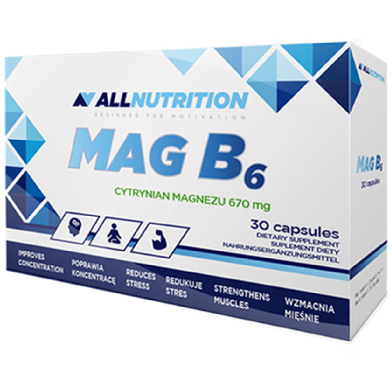 AllNutrition Mag B6 - 30 Kapseln 1