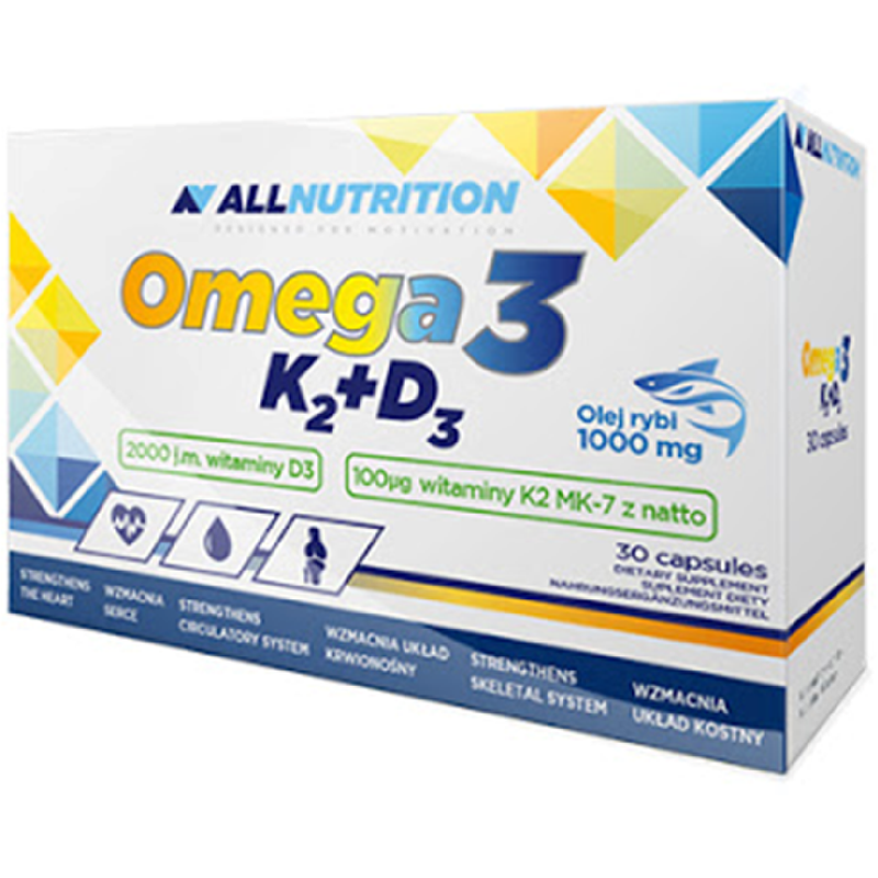 AllNutrition Omega 3 K2+D3 - 30 Kapseln 1
