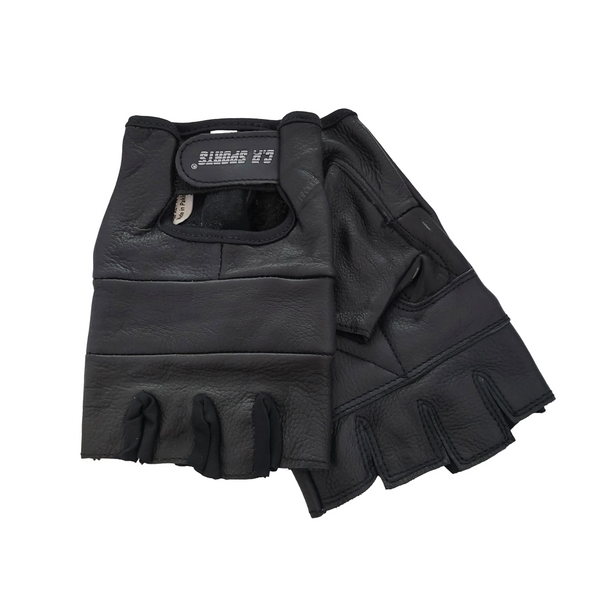 C.P. Sports - Trainings- Handschuhe Leder - Schwarz