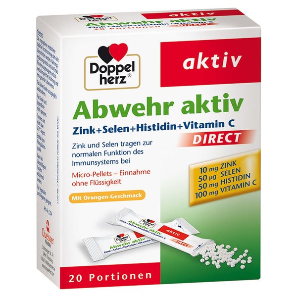 Doppelherz - Abwehr aktiv Direkt Vegan 20 Portionen