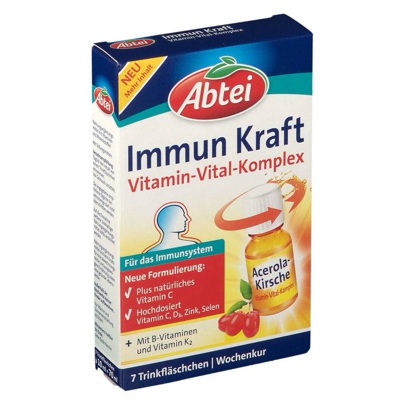 Abtei Immun Kraft  Vitamin-Vital-Komplex | 7 Trinkfläschchen a 10 ml