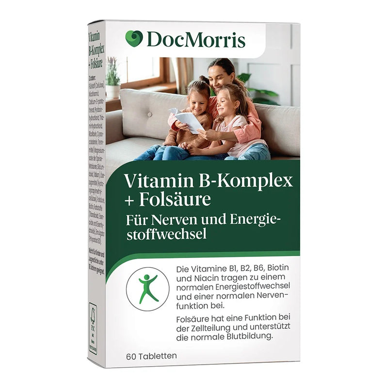 DocMorris - Vitamin B-Komplex+ Folsäure 60 Tabletten