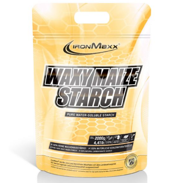 IronMaxx Waxy Maize Starch - 2kg Beutel - Wachsmaisstärke 1