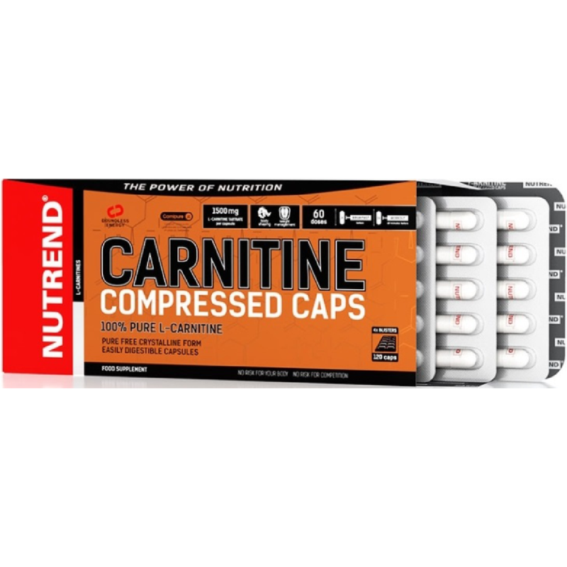 NUTREND Carnitine Compressed Caps - 120 Kapseln 1