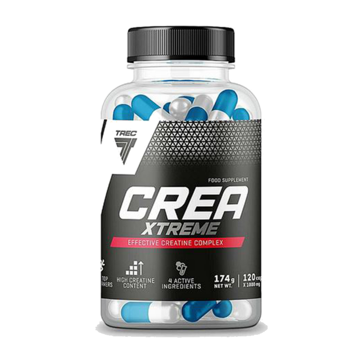 Trec Nutrition - Crea XTreme - 120 Kapseln