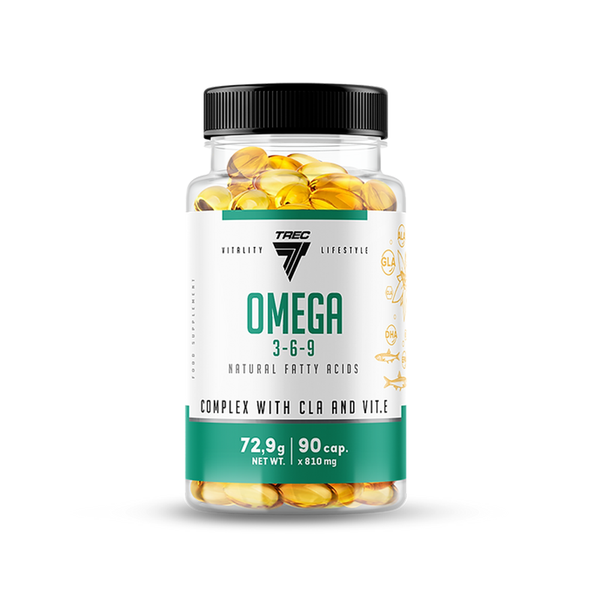 Trec Nutrition - Omega 3-6-9 - 90 Kapseln